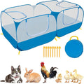 Small Pet Animals Playpen, Cage Tent Enclosure Large Chicken Run Coop by Ineariu