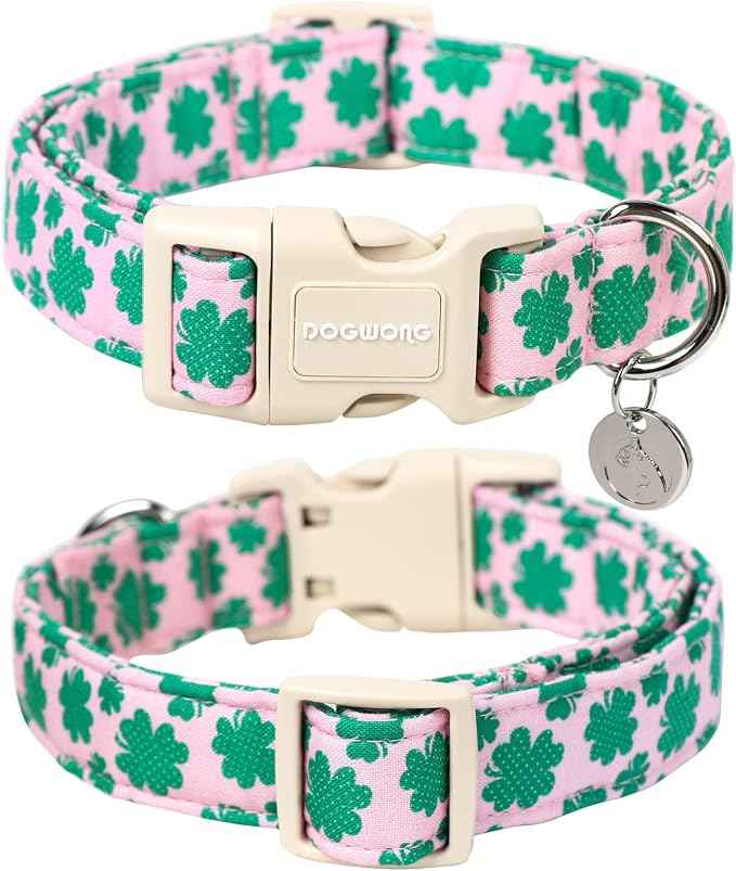DOGWONG St. Patrick's Day Dog Collar
