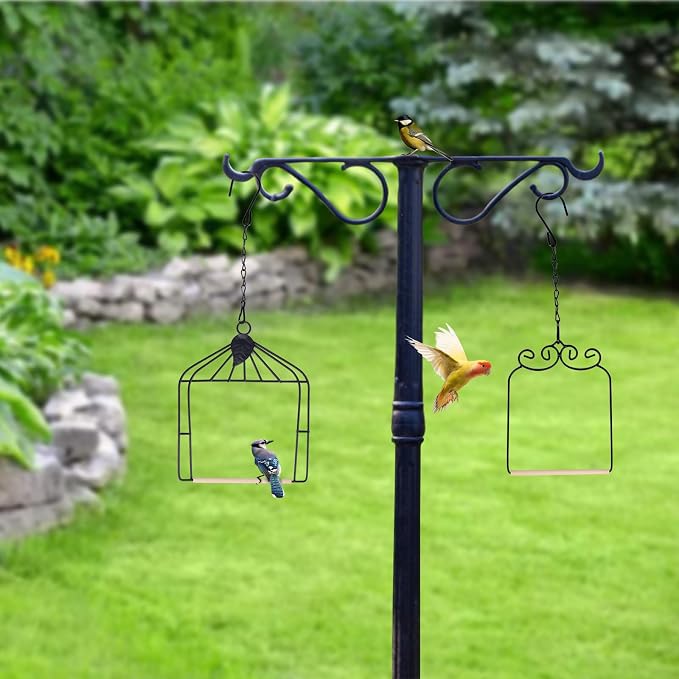 2PK Metal Frame Hummingbird Swings and Perches - Image 5