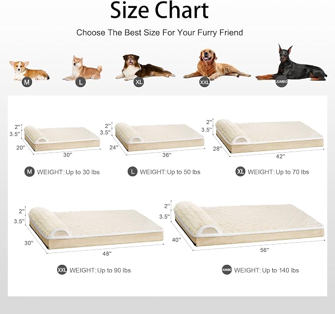 Orthopedic Dog Bed Large Sized Dog - Image 7