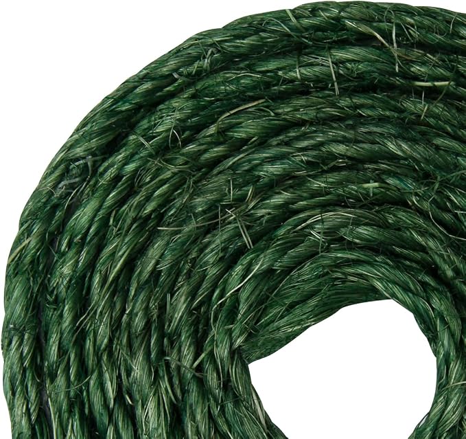Green Sisal Rope 1/4 Inch by 65-Feet - Image 8