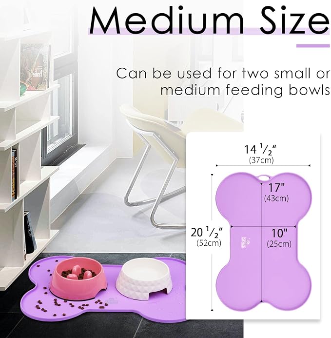 Super Design Dog Food Mat Dog Bowl Mat - Image 6