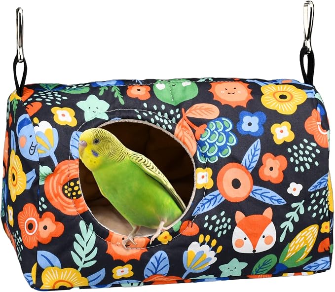 Bird Warm Bed - Parrot Sleeping Nest & Hideaway Cave by PetToysSupplies