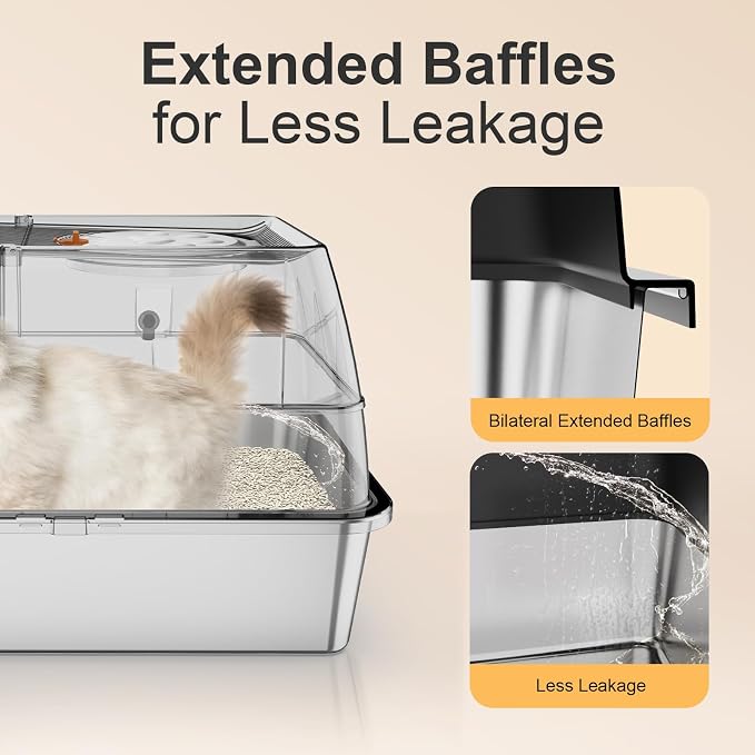 Stainless Steel Litter Box - Image 4