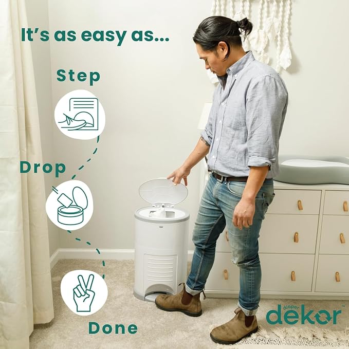 Diaper Dekor EKO Plus Diaper Pail Gift Set - Image 3