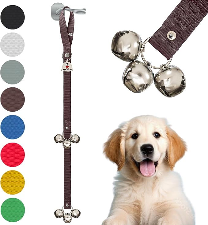 Caldwell's Pet Supply Co. Dog Potty Bells, Dog Door Bell, Bells to Go Outside by CaldwellsPetSupplyCo