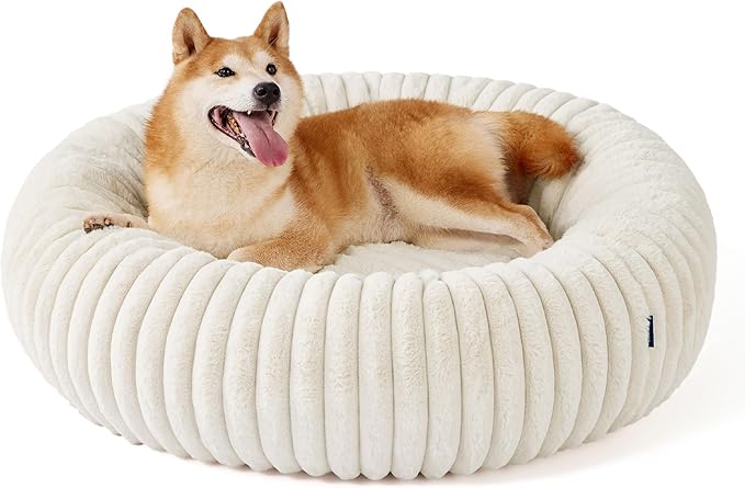 Bedsure ComfyFleece™ Donut Large Dog Bed - Image 8