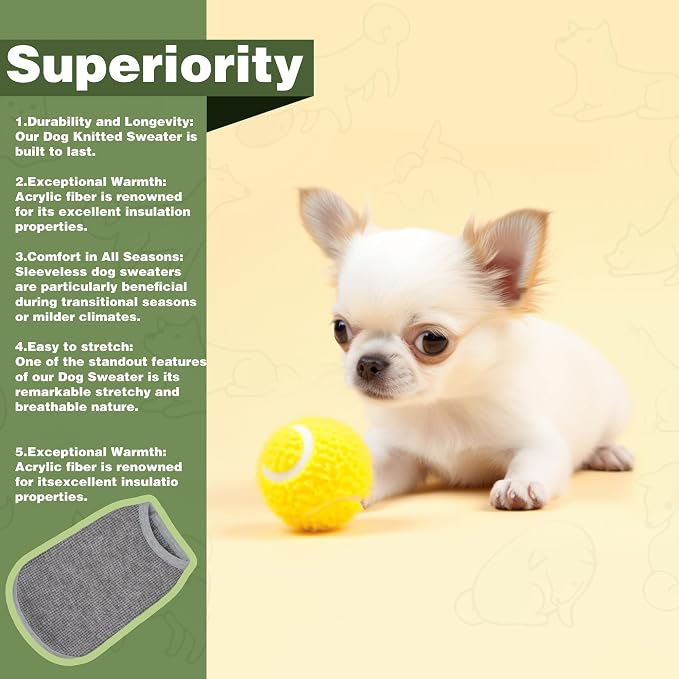 Cozy and Functional Dog Shirts for Small Puppies: Stretchable Ginger Attire - Image 4