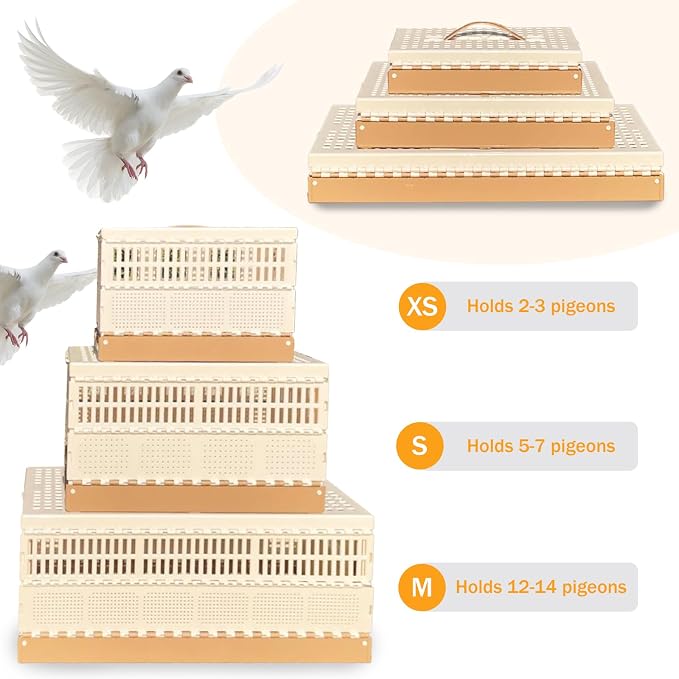 Folding Bird Cage Pigeons Travel Cage Training Cage Release Pairing Cage - Image 7