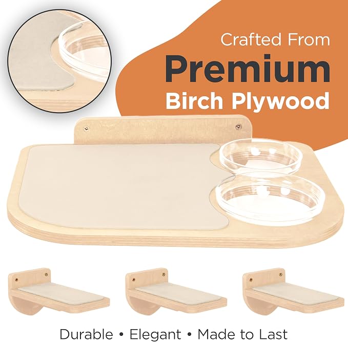 INICIO Cat Shelves – Dog Proof Feeding Station - Image 4