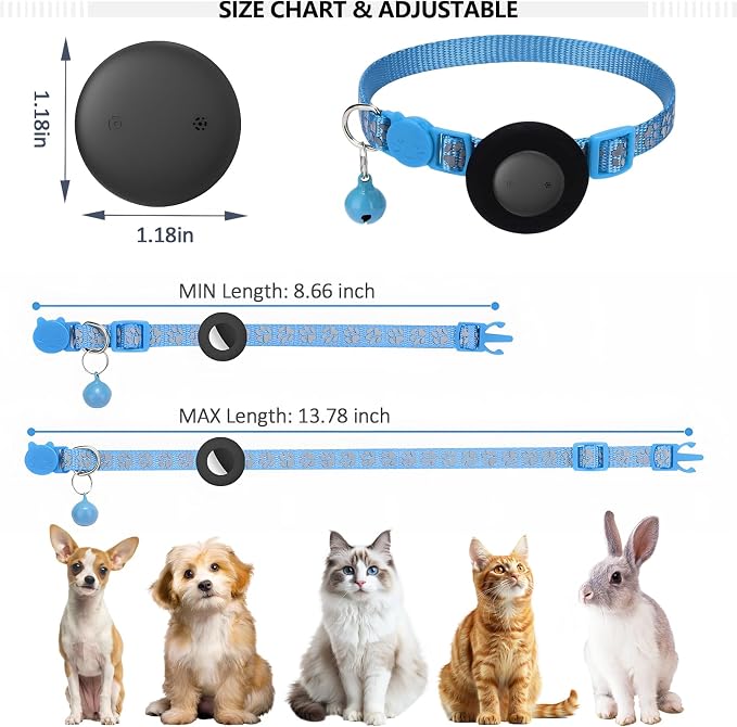 GPS Tracker for Cats, Mini GPS Pet Tracker - Image 3