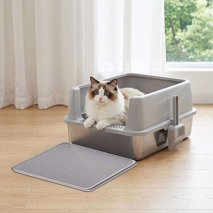 Henkelion Stainless Steel Cat Litter Box - Image 7