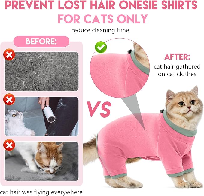 Sticky Cat Clothes Stretchy, Sphynx Hairless Sweater & Pajamas - Image 3