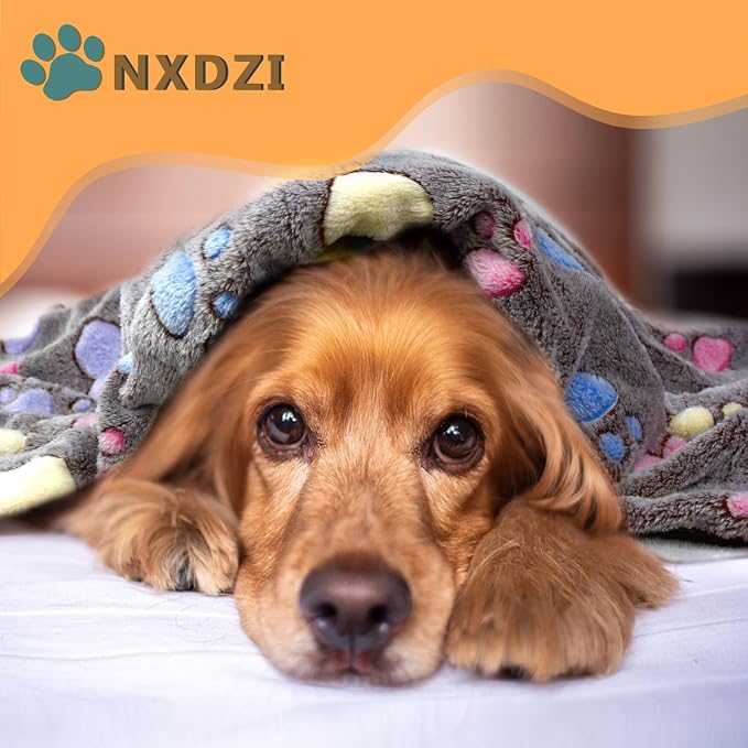 Dog Blankets Washable, 3 Pack Dog Blanket Washable 30" x 20", Fuzzy Soft Pet - Image 3