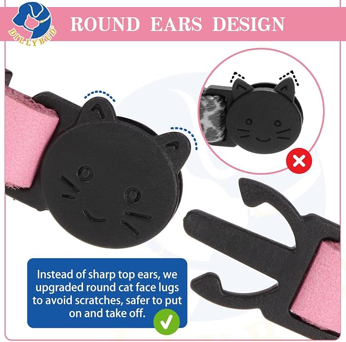 Leather Personalized Breakaway Cat Collar - Image 6