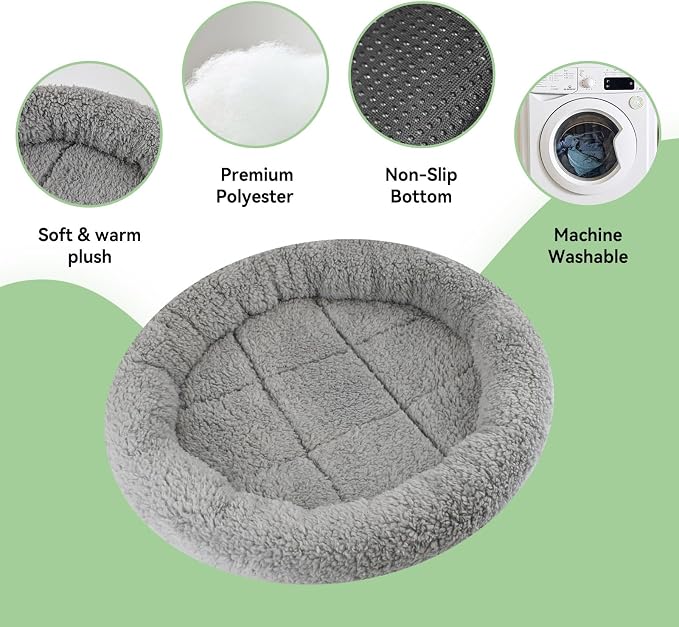 LESYPET Cat Bed for Indoor Cats, Small Pet Bed Curl Sleep Cushion - Image 3