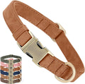 Genuine Leather Dog Collar by HOME