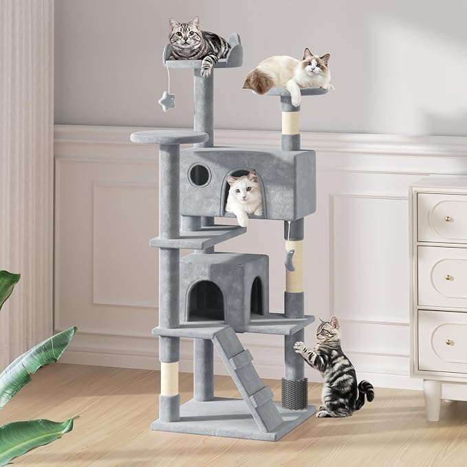 MoNiBloom 60 Inch Cat Tree Tower - Image 3