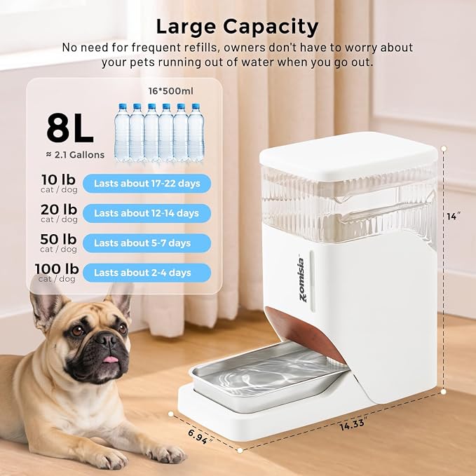 Automatic Dog Water Dispenser 8L - Image 2