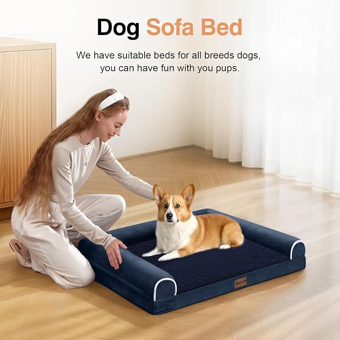 Small Dog Bed Orthopedic Washable: Beds Bolster Small Sized Dogs Bed Egg Crate - Image 3