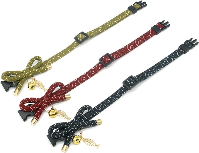 PetSoKoo Cute Bowtie Cat Collar - Image 4