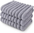 LINENLUX 1 Pack 3 Soft Dog Blanket Washable Warm Fleece Cat Blankets by LINENLUX