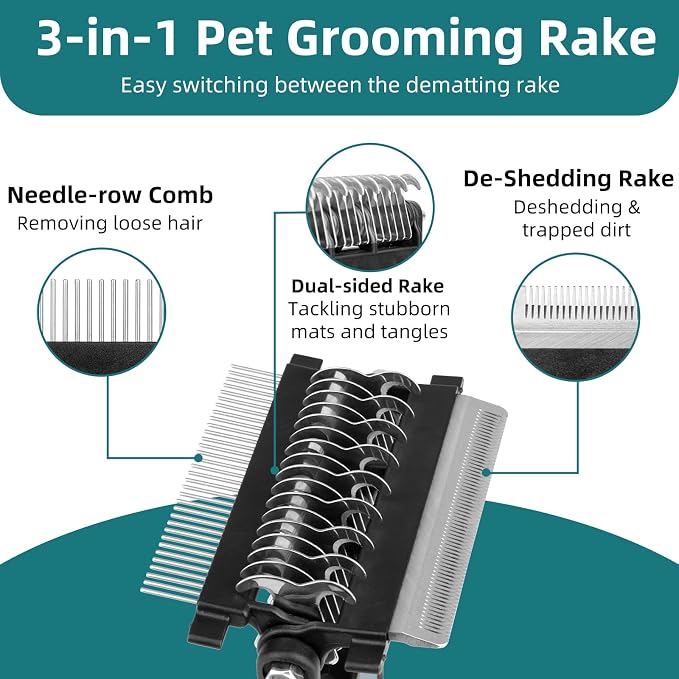 3-IN-1 Pet Grooming Tool - Image 2