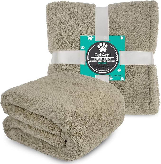 PetAmi Fluffy Waterproof Dog Blanket - Image 7