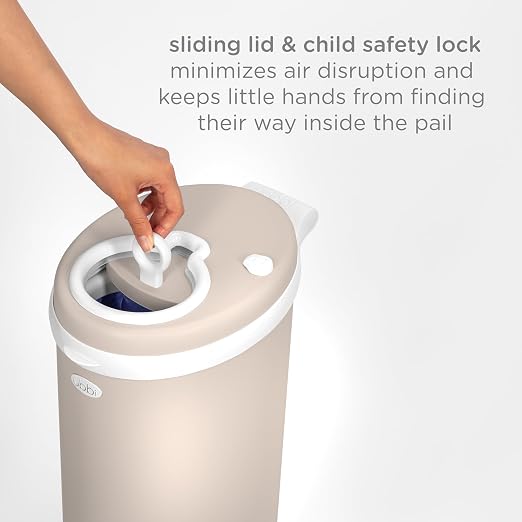 Ubbi Stainless Steel Diaper Pail, Odor Locking, No Special Bag Required - Image 6