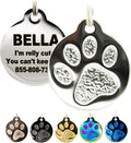 Engraved Pet Tag for Dogs and Cats by PetANTastic