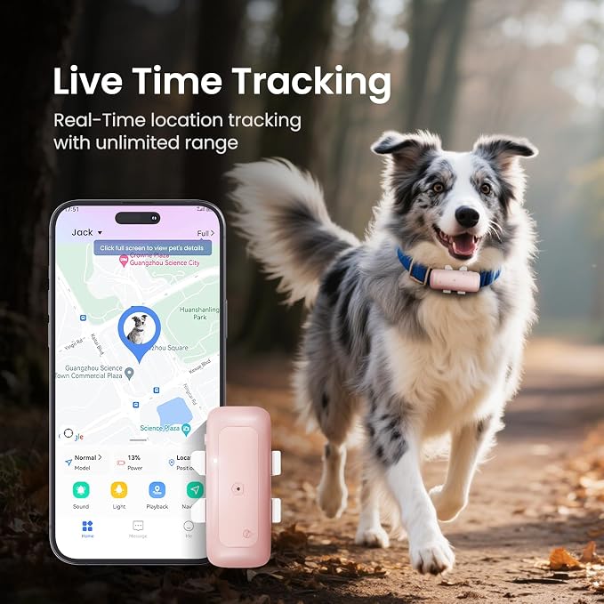 SEEWORLD Cat Tracker Mini GPS Pet Tracker - Image 2