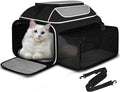 Petskd Top and Side Expandable Pet Carrier 19x13x9 Inches Southwest Allegiant by Petskd