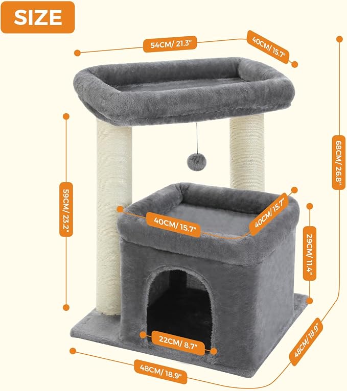 PEQULTI Cat Tree Cat Tower - Image 2