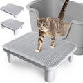 Adjustable Cat Step Ramp, Double Layer Litter Box Step by Bartuke