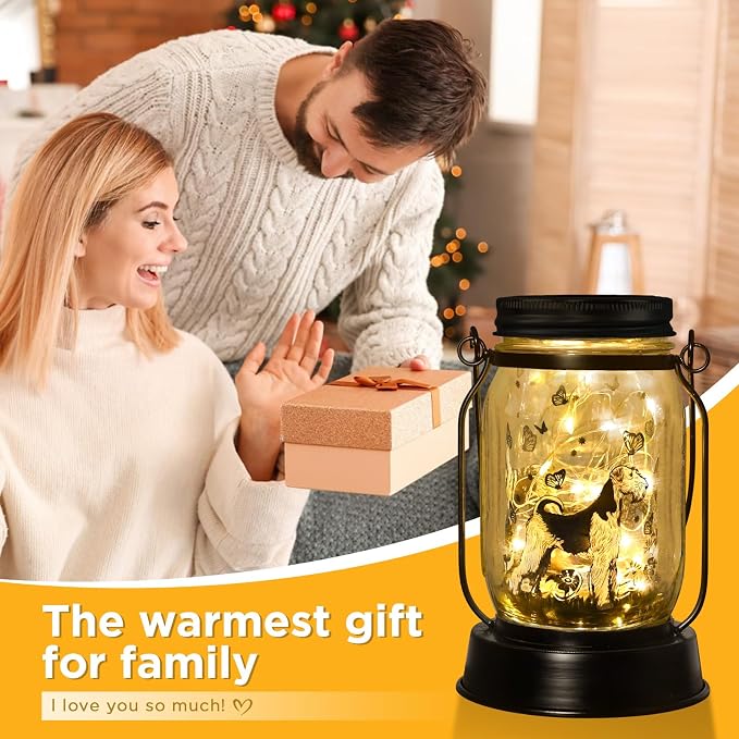 Kerry Blue Terrier Gifts for Women/Men, Pet Solar Lanterns Kerry Blue Terrier - Image 5