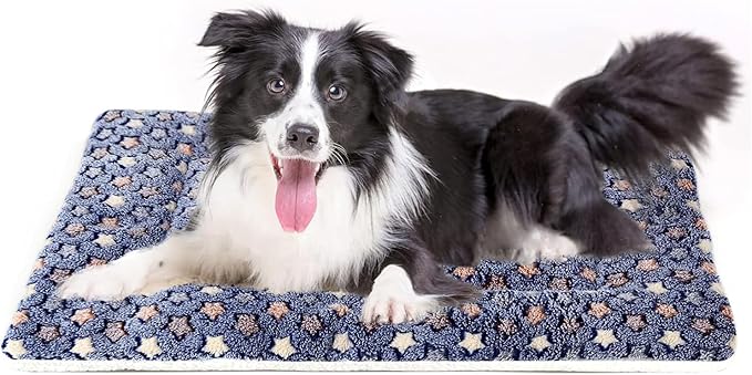 Mora Pets Dog Bed Crate Pad Ultra Soft Pet Bed by MoraPets