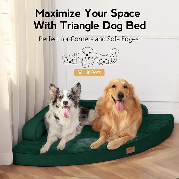 Large Orthopedic Dog Bed with Sides XXXL Dog Beds with Removable Washable Cover - Image 4