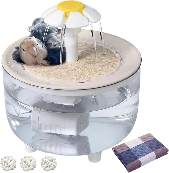 kathson Parrot Bathtub, Automatic Bird Bath Shower, Parakeet Bath Tub by kathson