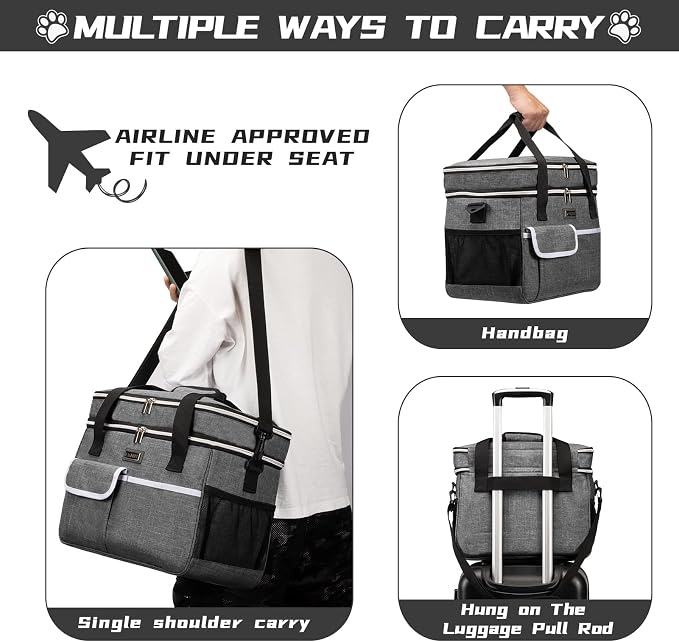 BAGLHER Dog Travel Bag for Supplies - Image 6