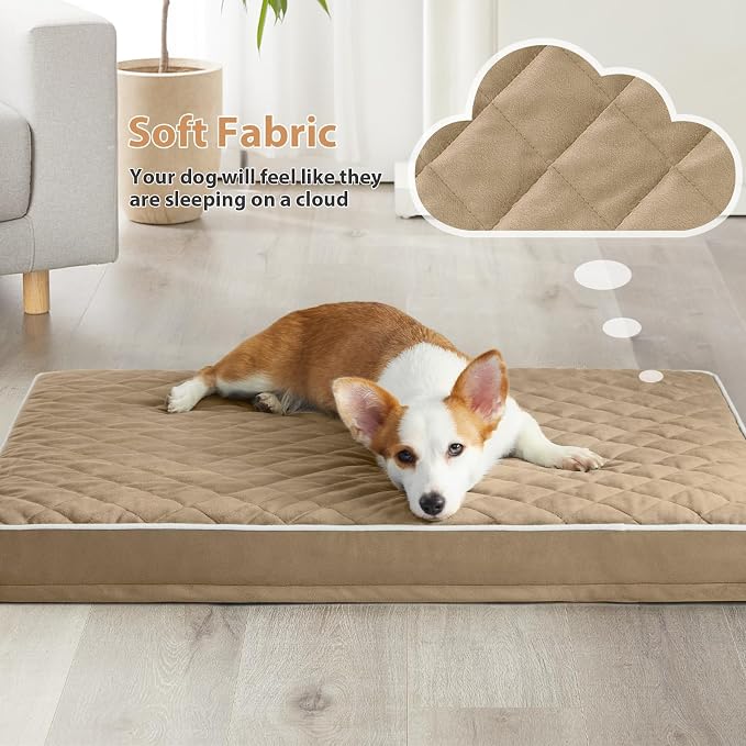 WNPETHOME Orthopedic Dog Bed Medium Size Dog, Waterproof Medium Dogs Bed - Image 2