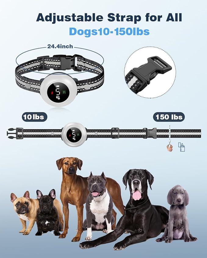2-in-1 Dog Shock Collar & Dog Bark Collar - Image 6