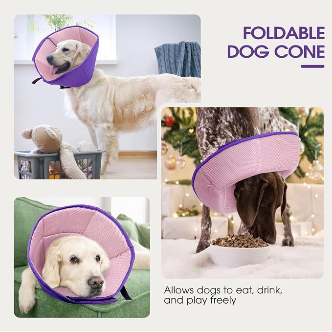 Dog Cone Collar After Surgery, Soft Cone - Image 6