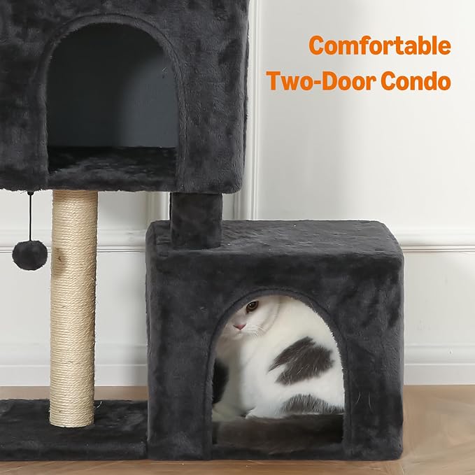 Amazon Basics 30-Inch Cat Tree Tower, Activity Center - Image 4