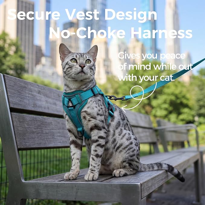 Cat Harness and Leash Set Escape Proof Tactical Extra Large Kitten Harness - Image 3