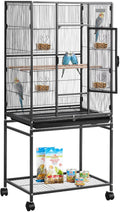 VEVOR Bird Cage, 24.6 x 16.7 x 53.9 Inch, Flat Top - GlobalHabitat Supply