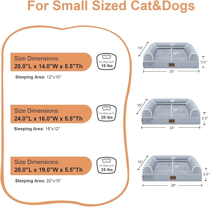 Small Dog Bed Orthopedic Washable: Beds Bolster Small Sized Dogs Cats Bed Egg - Image 6