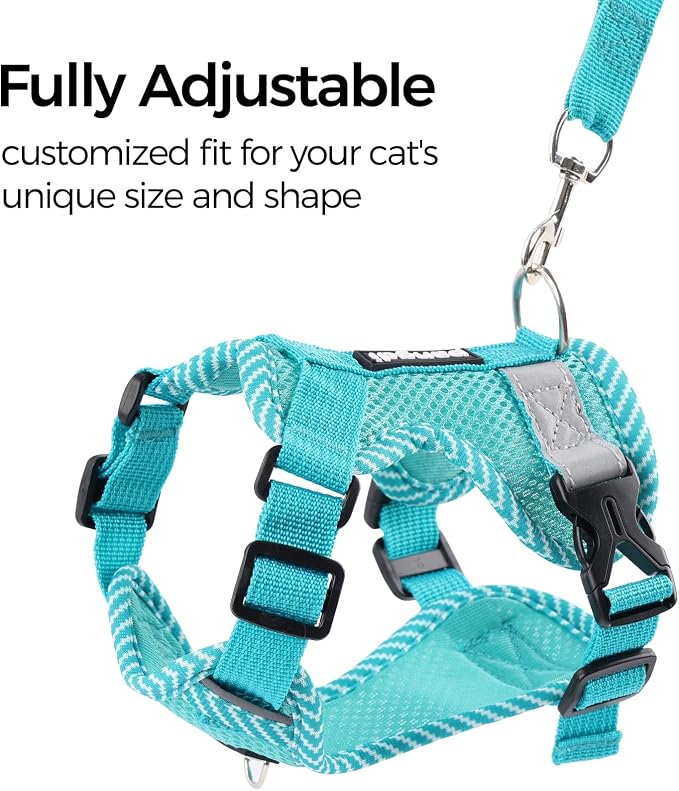 Cat Harness and Leash Escape Proof Large Kitten Harness Ragdoll Cat Vest - Image 4