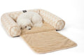 Nicole Miller New York PET Kendall Fluted Geo Cozy Couch Protector Pet Bed by NicoleMiller