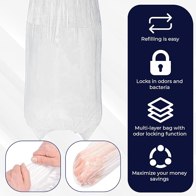 Diaper Pail Refill – Universal for Diaper Disposal Systems | Refill Your Empty - Image 2
