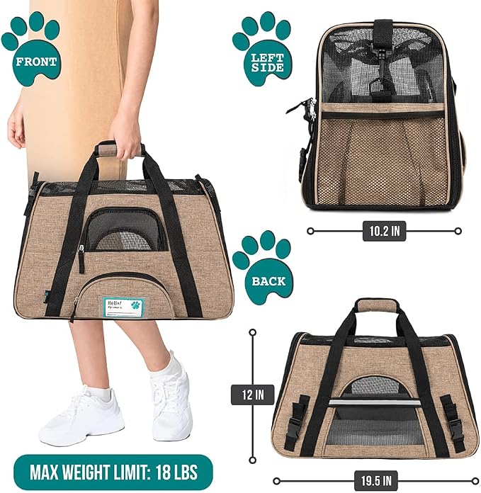 PetAmi Airline Approved Pet Carrier - Image 2
